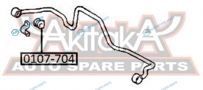 0107-704 Втулка стабилизатора | зад правлев