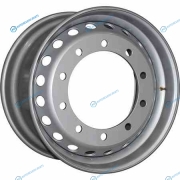 7127153 HARTUNG (9911-40)(9911-41) R22.5x11.75 10x335 ET135 CB281 Silver