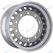 7127095 HARTUNG (9911-03)(9911-04) R22.5x11.75 10x335 ET0 CB281 Silver