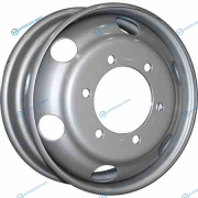 7127626 ASTERRO B19DS44.4  R17.5x6 6x222.25 ET123 CB164 Silver