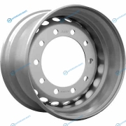 7126806 ASTERRO M22  R22.5x11.75 10x335 ET120 CB281 Silver (2244F)