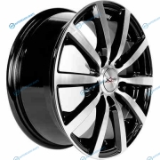 7106837 X-trike X115 R15x6 5x114.3 ET38 CB67.1 BK_FP