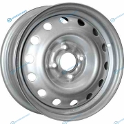 7033162 Trebl 53A43C TREBL R14x5.5 4x100 ET43 CB60.1 Silver