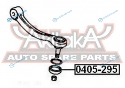 0405-295 Пыльник шаровой опоры | перед лев