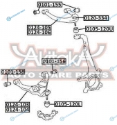 0105-120L Пыльник шаровой опоры нижнего рычага