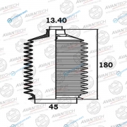 BS0108 Пыльник рулевой системы Avantech