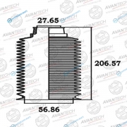 BS0113 Пыльник рулевой системы Avantech