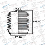 BS0105 Пыльник рулевой системы Avantech