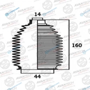 BS0101 Пыльник рулевой системы Avantech