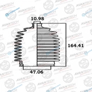 BS0103 Пыльник рулевой системы Avantech