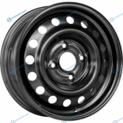 7038840 Trebl 64E45M TREBL R15x6 4x114.3 ET45 CB66.1 Black