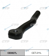 CE0827L_наконечник рулевой левый! замена CET-211L| Lexus IS 2.5|2.2D 05>