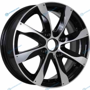 7071589 КиК Джемини-оригинал R15x6 4x100 ET45 CB54.1 Almaz_black