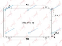 RC-0401 Радиатор кондиционера