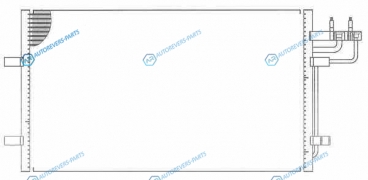 51619801 Радиатор кондиционера