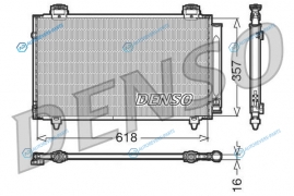 DCN50004 Радиатор кондиционера DENSO