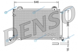 DCN50026 Радиатор кондиционера DENSO