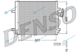 DCN10016 Радиатор кондиционера DENSO
