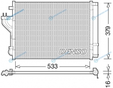 DCN41004 Радиатор кондиционера DENSO