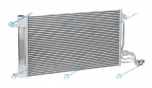 LRAC 1853_радиатор кондиционера!| VW Polo 09>| Skoda Fabia II|Rapid 07>
