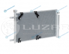 LRAC01272_радиатор кондиционера !с ресивером| ВАЗ 2170-72 Приора Panasonic