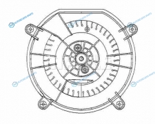 AB 69 000P Вентилятор салона
