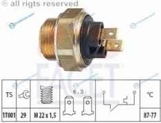 NS75007_радиатор отопителя! пластик|алюминий|SCANIA G-SERIES (04-)