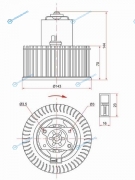ST-27226-8M200 Мотор отопителя салона NISSAN ALMERA N16 00-05PRIMERA P12 02-07 (LHD)