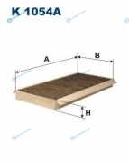 K1054A Фильтр салона угольный