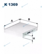 K1369 Фильтр салона