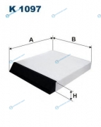 K1097 Фильтр салона стандарт