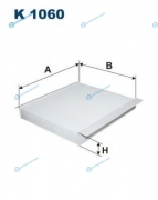 K1060 Фильтр салонный NISSAN
