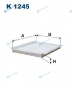 K1245 Фильтр салонный HYUNDAI