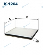 K1264 Фильтр салонный SUZUKI