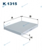 K1315 Фильтр салона стандарт