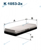 K1053-2X Фильтр салона