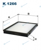 K1266 Фильтр салонный OPEL