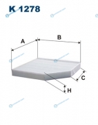 K1278 Фильтр салона