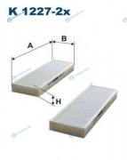K1227-2X Фильтр салонный PEUGEOT