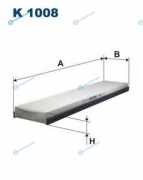 K1008 Фильтр салонный FORD