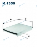 K1350 Фильтр салонный VOLVO
