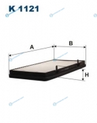 K1121 Фильтр салона стандарт