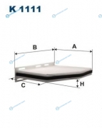 K1111 Фильтр салона