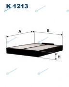 K1213 Фильтр салонный SUZUKI