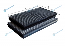 AG 307 2K CFC Фильтр салона угольный