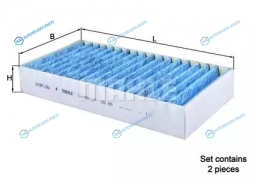 LAO 295S Фильтр салона антибактериальный CareMetix®