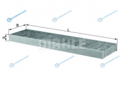 LAK 171 Фильтр салона угольный