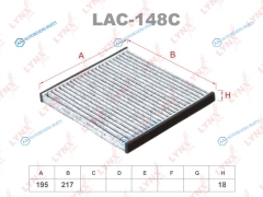 LAC-148C Фильтр салона угольный