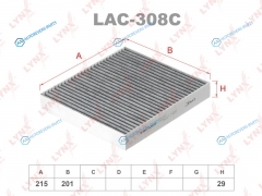 LAC-308C Фильтр салона угольный