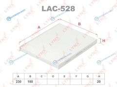 LAC-528 Фильтр салона